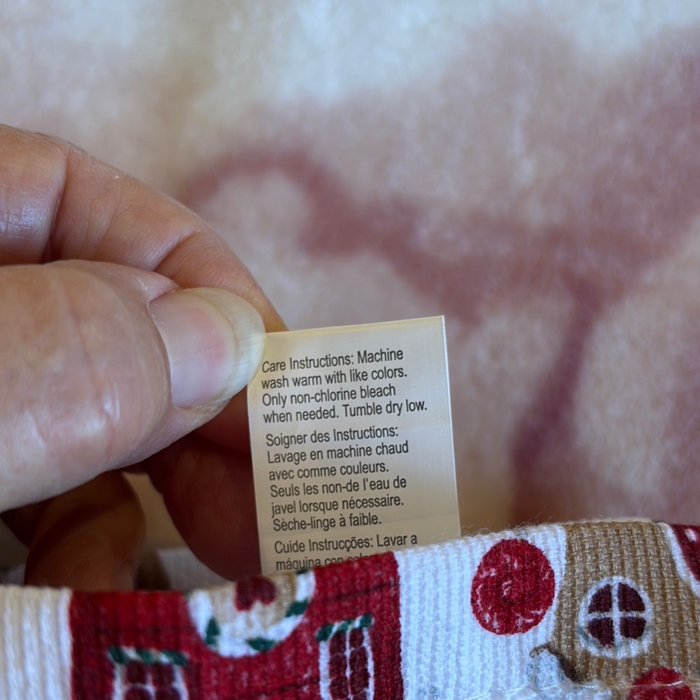 Gingerbread Houses Christmas Kitchen Towels Set of 2 NWT %100 Cotton - Picture 13 of 16